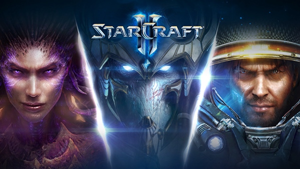 Starcraft 2 eSports ゲームのアートワーク